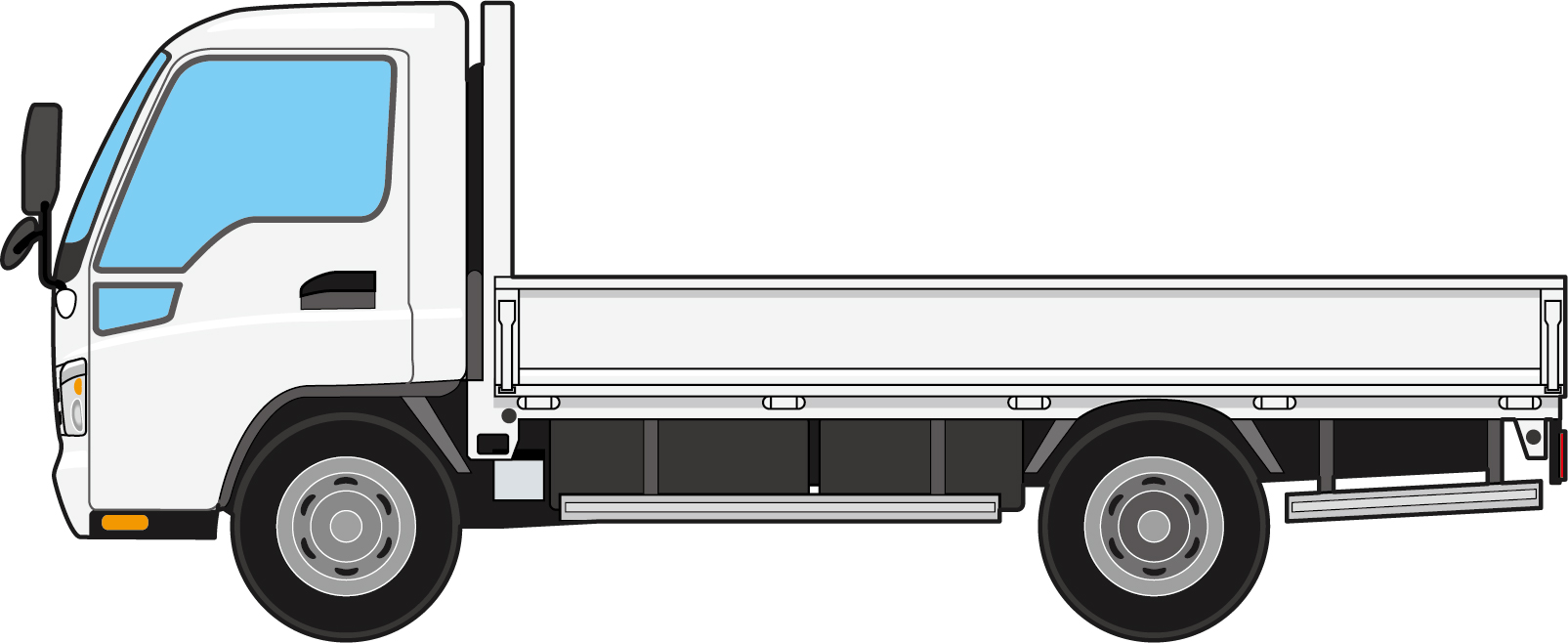 トラックの荷台 平ボディ編 | 新・中古トラック販売サイト｜名岐 